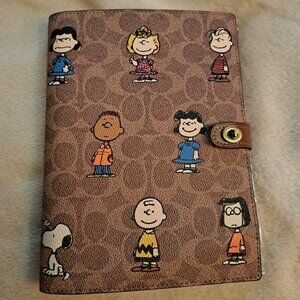 Rare Coach x Peanuts (Coach Outlet exclusive) notebook set (A5 size)